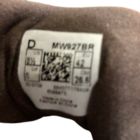 New Balance Walking Shoes Mens 8.5 D Used Brown Leather MW927BR - Picture 9 of 12